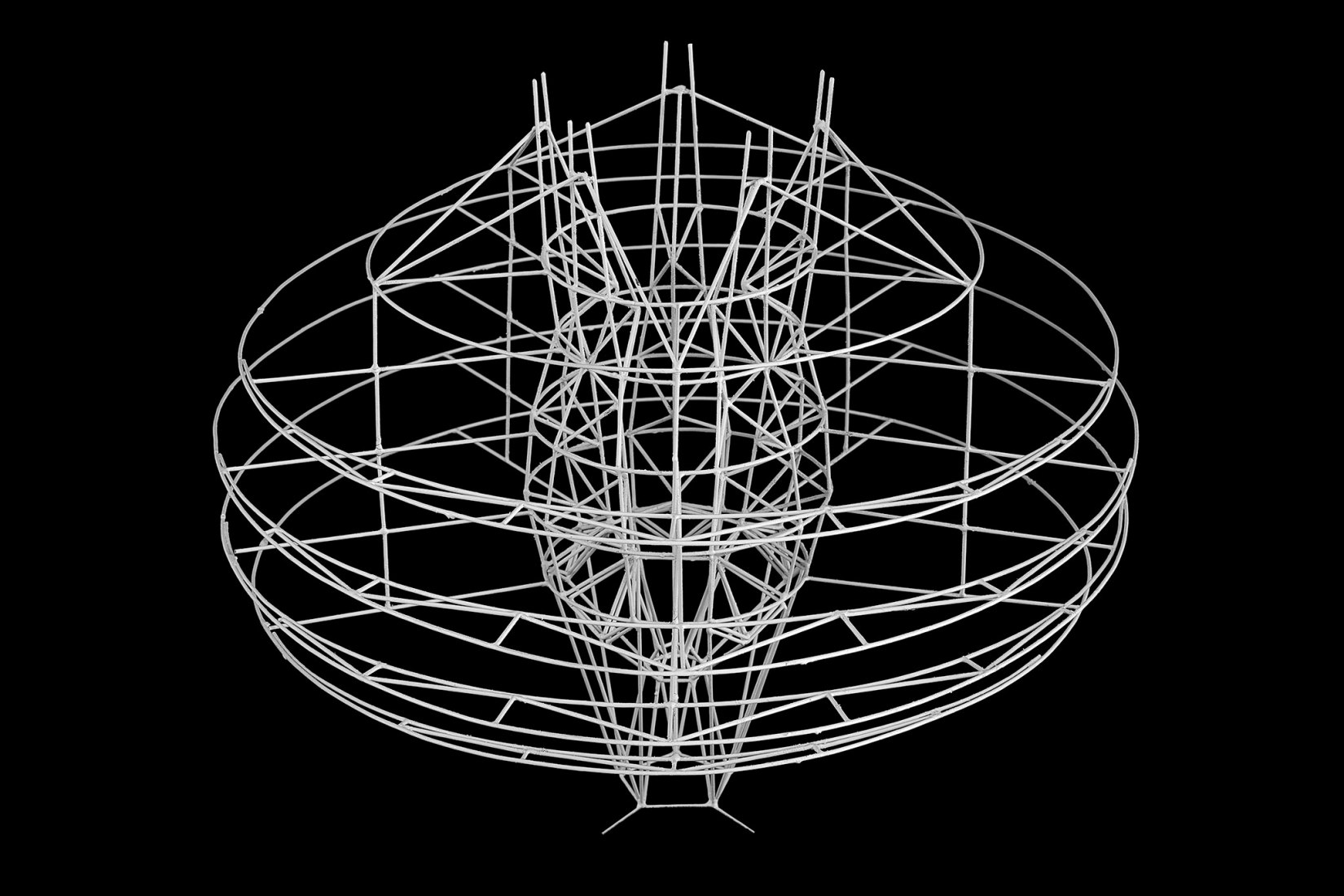 Model. “Il Cielo” (The Sky) iGuzzini headquarters by Josep Mias. Photograph by DEL RIO BANI