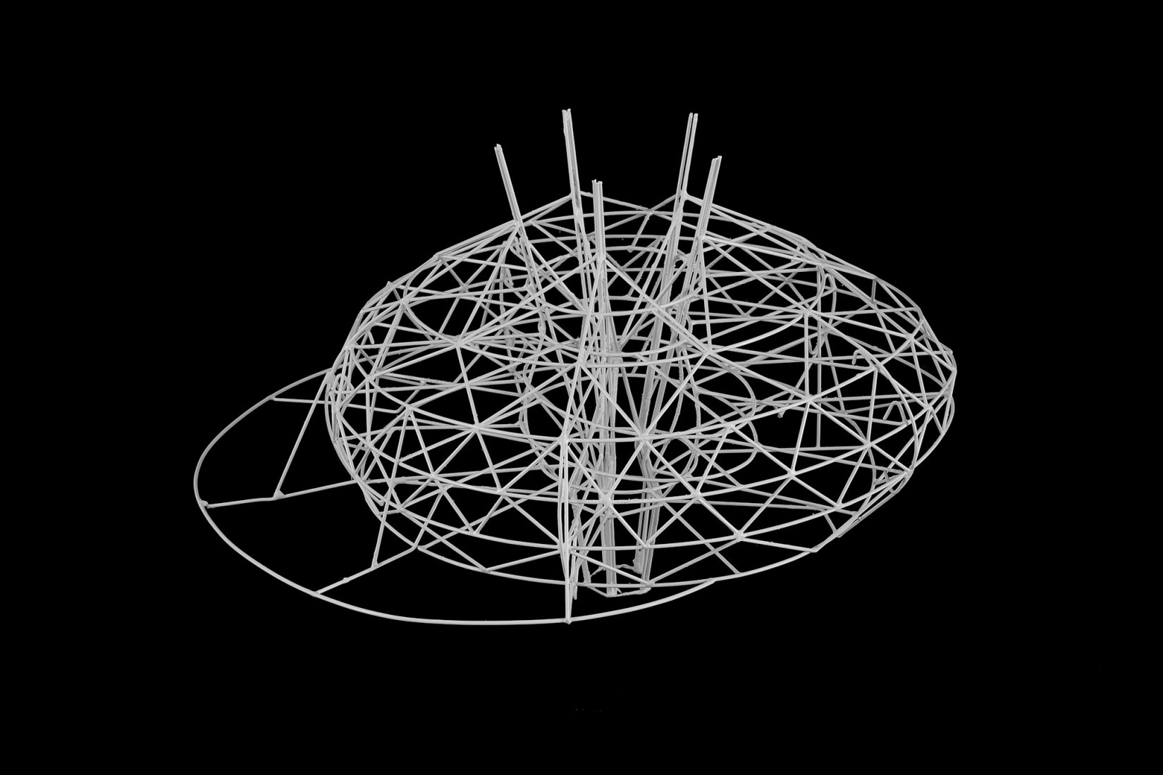 Axo Model. “Il Cielo” (The Sky) iGuzzini headquarters by Josep Mias. Photograph by DEL RIO BANI