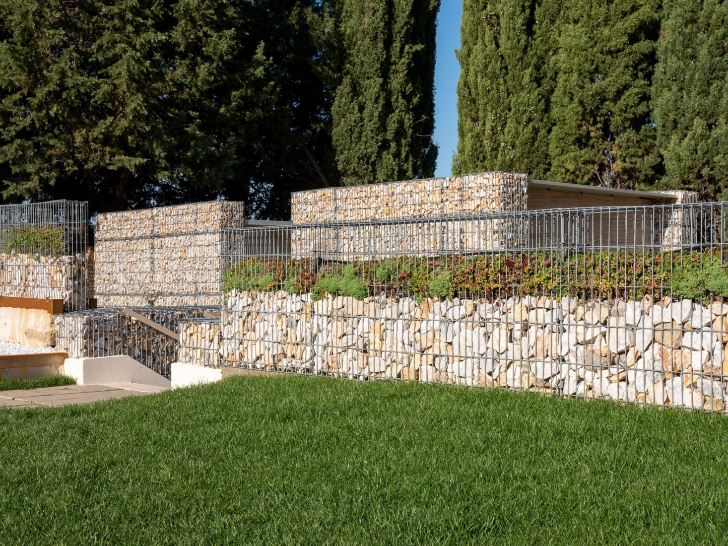 Redevelopment of Castel San Gimignano cemetery by Microscape. Photograph by Filippo Poli Photography
