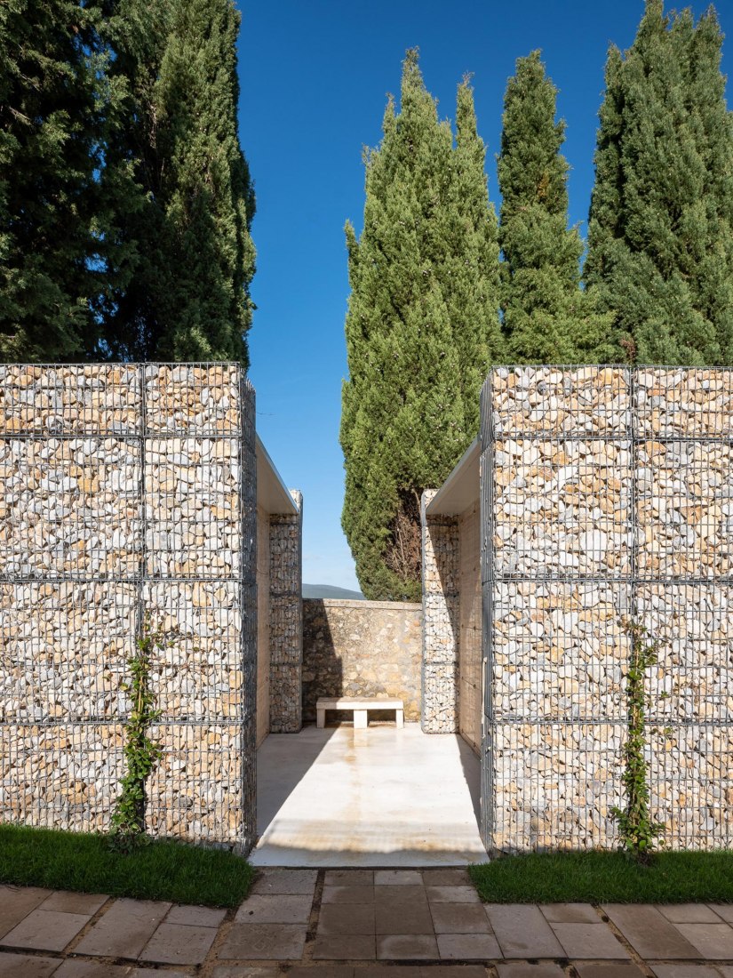 Redevelopment of Castel San Gimignano cemetery by Microscape. Photograph by Filippo Poli Photography
