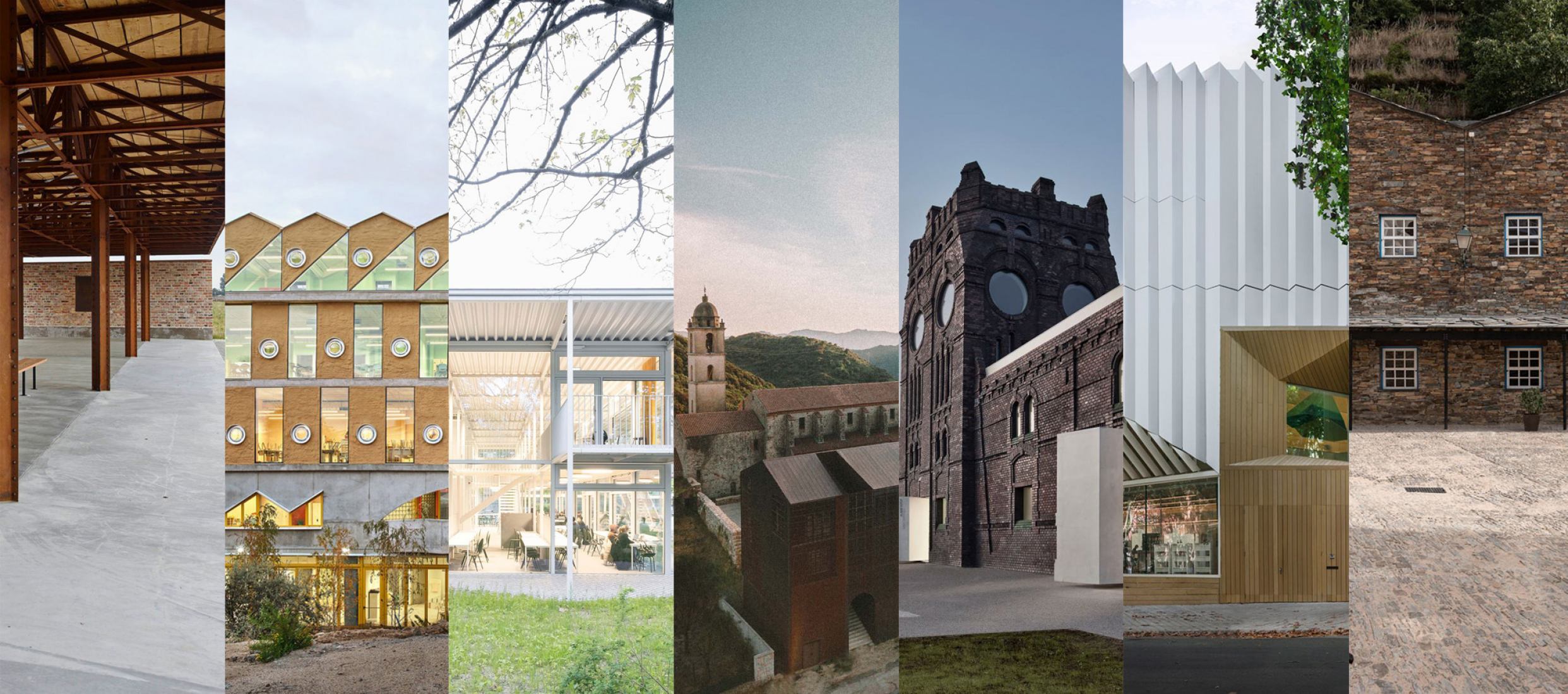 5 Architecture and 2 Emerging Architecture Finalists for the EU MIES AWARD 2024  