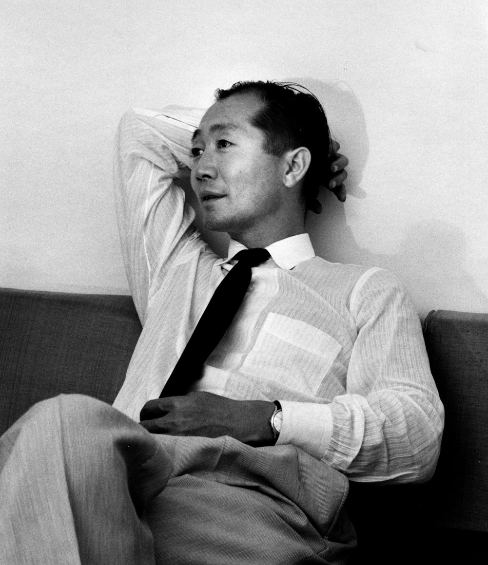 Arquitecto Minoru Yamasaki (sin fecha). Fotografía cortesía de Walter P. Reuther Library, Archives of Labor and Urban Affairs, Wayne State University 
