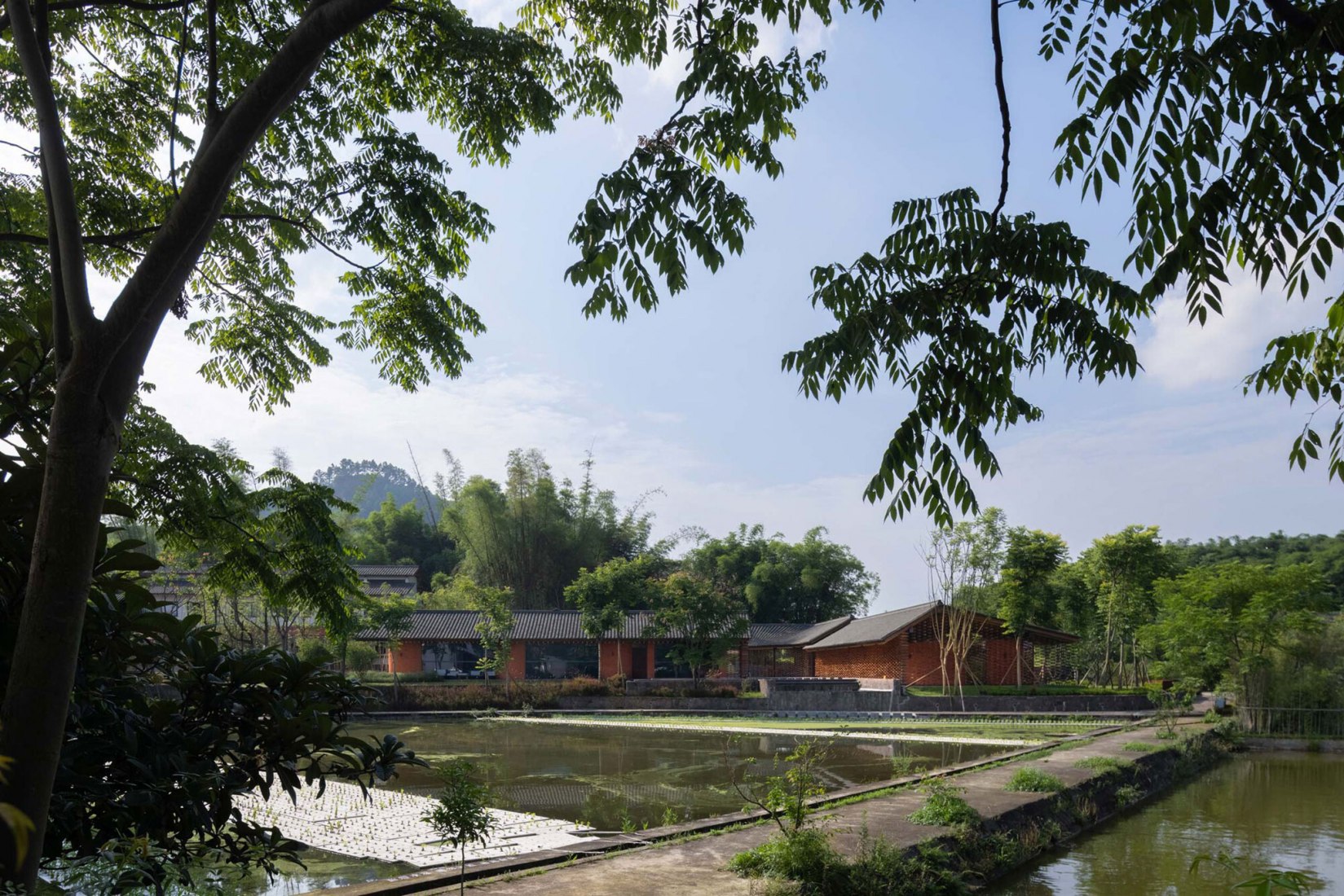 Complejo de jardín de leña Shanshui por Mix Architecture. Fotografía por Arch-Exist.