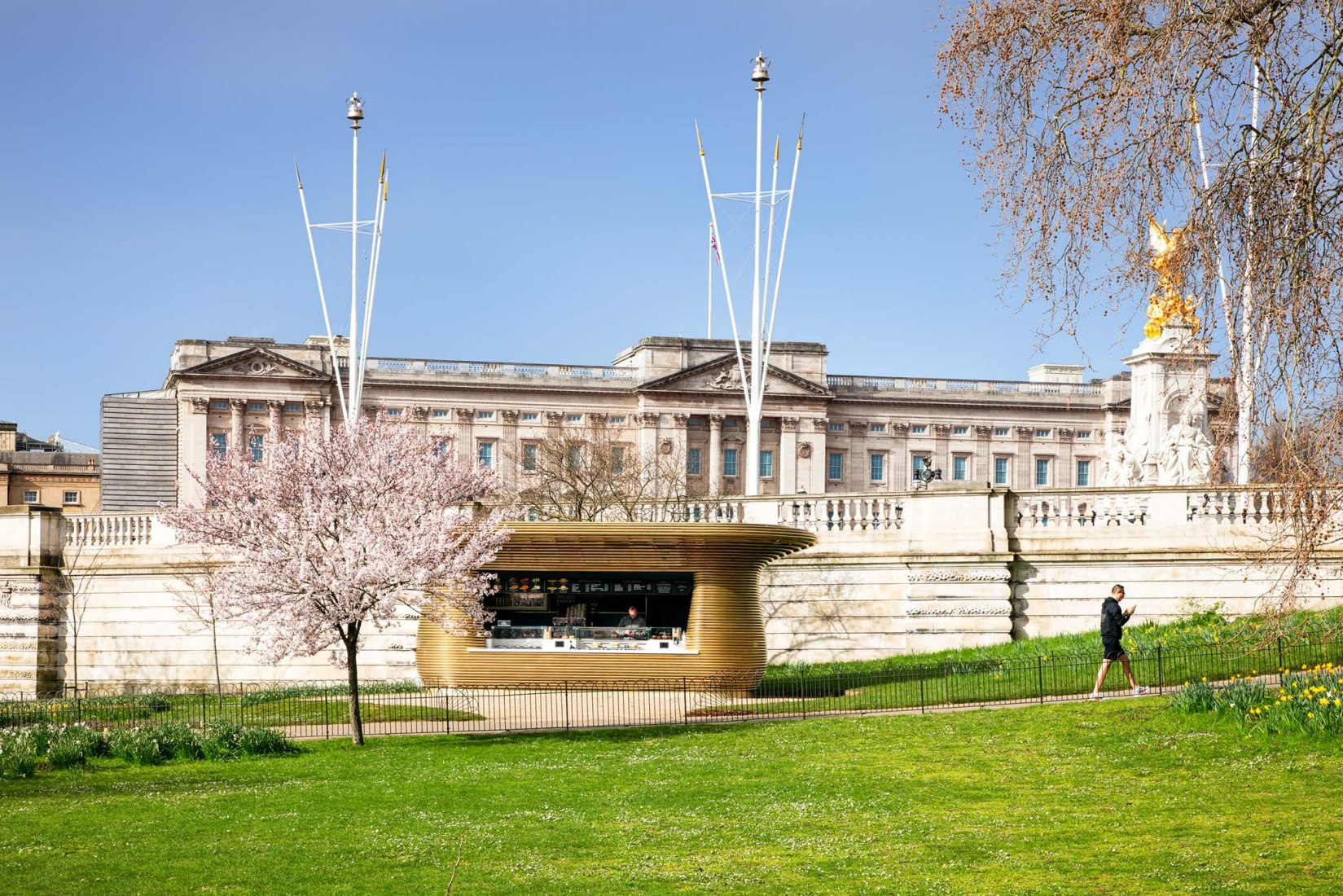 The Royal Parks Kiosks. Royal Parks Fleet by Mizzi Studio. Photograph by Luke Hayes.