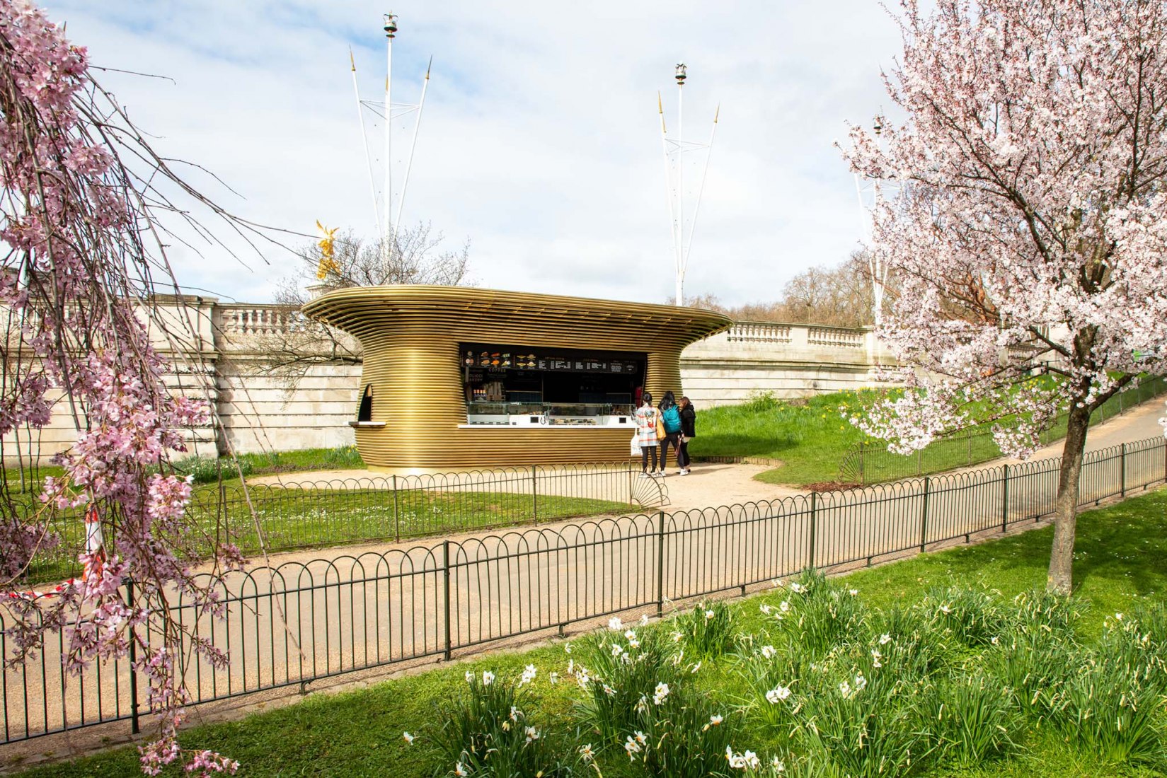The Royal Parks Kiosks. Royal Parks Fleet by Mizzi Studio. Photograph by Luke Hayes.