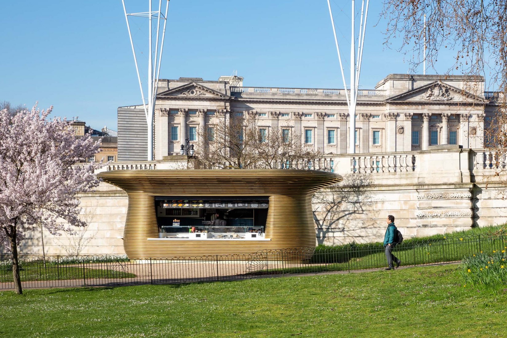 The Royal Parks Kiosks. Royal Parks Fleet by Mizzi Studio. Photograph by Luke Hayes.