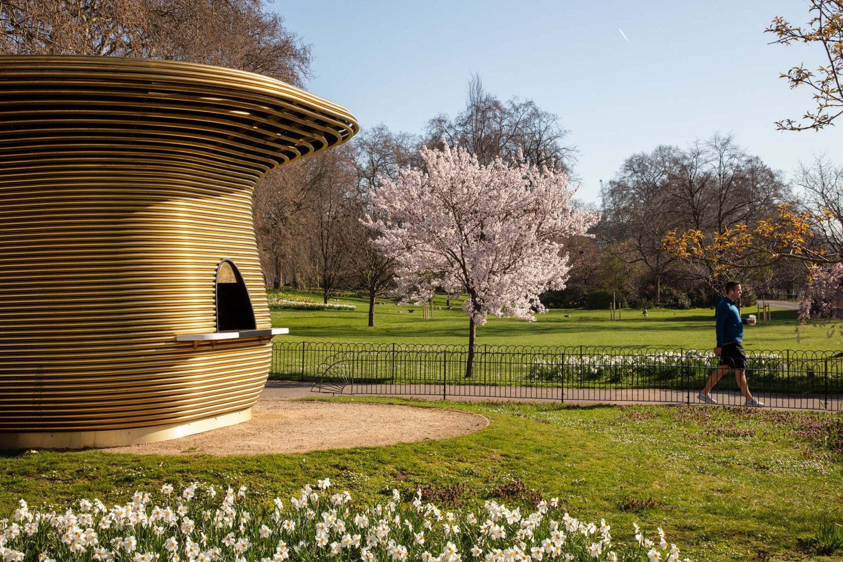 The Royal Parks Kiosks. Royal Parks Fleet by Mizzi Studio. Photograph by Luke Hayes.