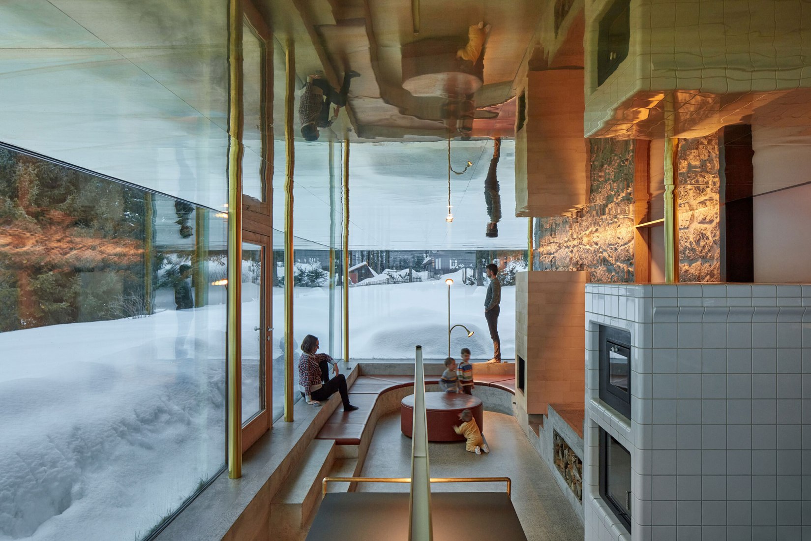 The Glass Cabin by Mjölk architekti. Photograph by BoysPlayNice.
