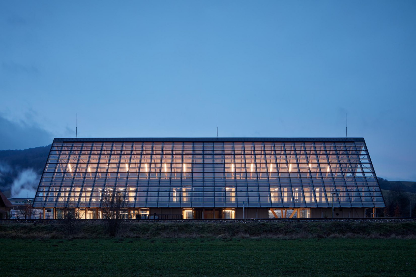 Kloboucká lesní Headquarters by Mjölk architekti. Photograph by BoysPlayNice.