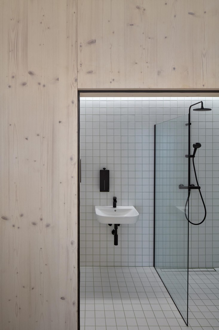 Kloboucká lesní Headquarters by Mjölk architekti. Photograph by BoysPlayNice.