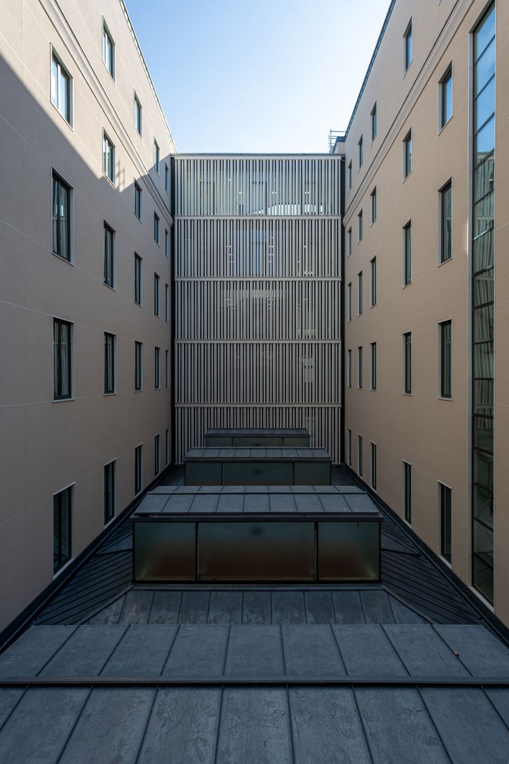 Nueva Sede del Ministerio de Asuntos Exteriores por MMN arquitectos. Fotografía por Andrés Mira.