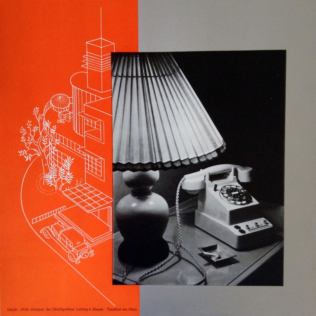 Prospekt Fa. Fuld, Frankfurter Telefon. Fotografía © Museum Angewandte Kunst