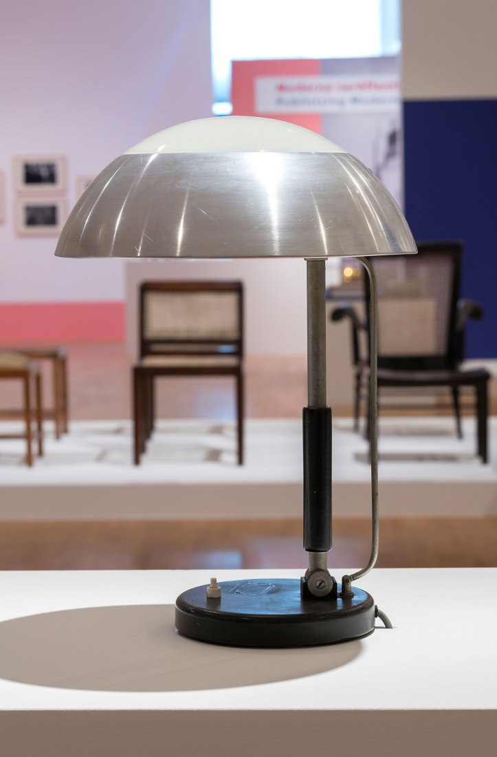 Ausstellungsansicht "Moderne am Main 1919-1933". Fotografía © Museum Angewandte Kunst, Frankfurt am Main