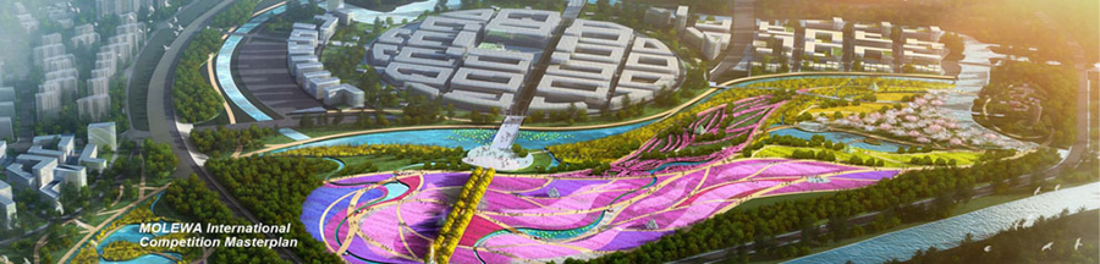 MOLEWA Concurso Internacional Masterplan. Cortesía de Creativersal.