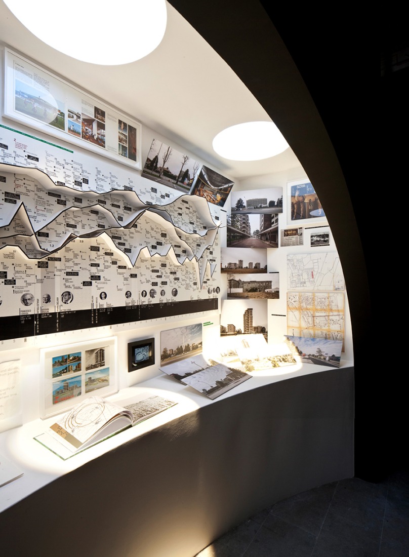 Argot ou La Maison Mobile, Marco Biraghi. Z! Zingonia, mon amour. 14.Mostra Internazionale di Architettura, Fundamentals, la Biennale di Venezia. Foto © Francesco Galli. Cortesía de la Biennale di Venezia.