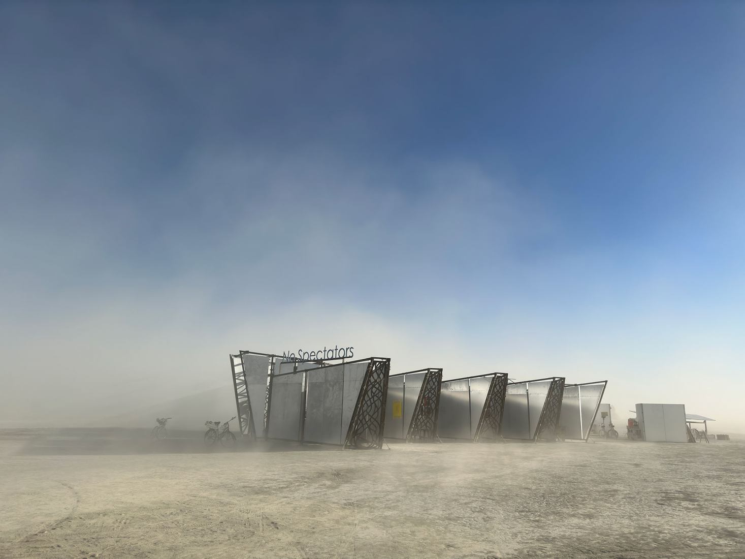 Museum of No Spectators Returns to Burning Man in 2023. Photograph by Lonnie Graham