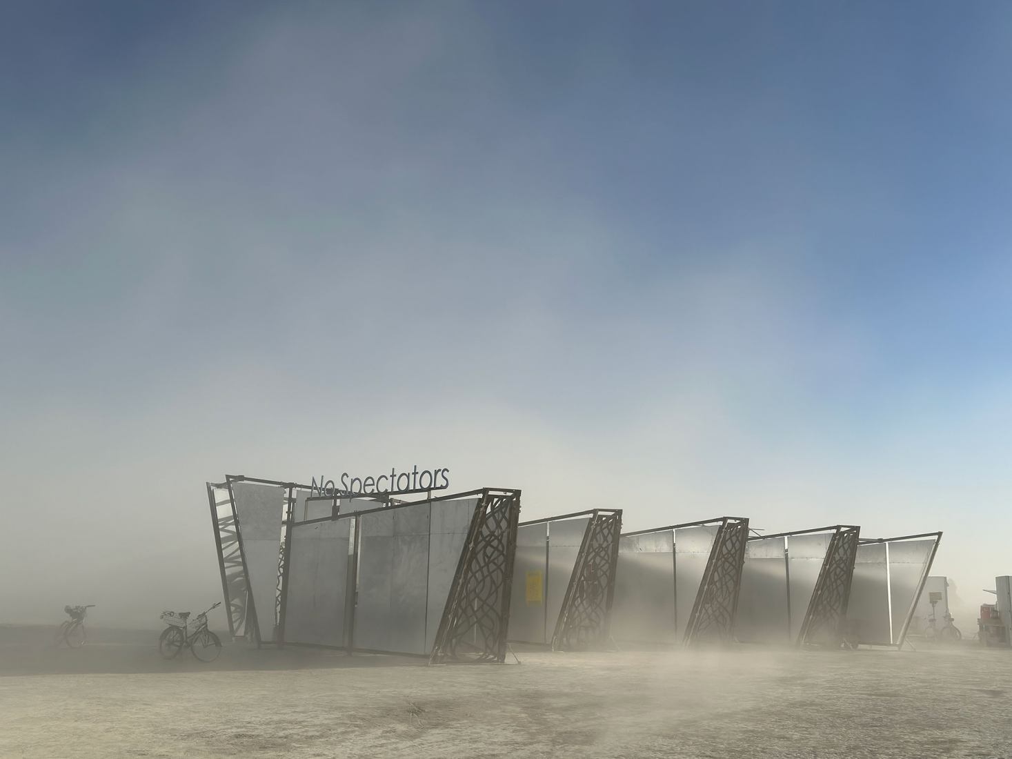 Museum of No Spectators Returns to Burning Man in 2023. Photograph by Lonnie Graham