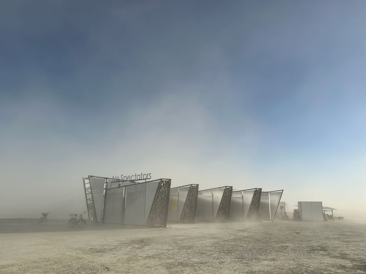Museum of No Spectators Returns to Burning Man in 2023. Photograph by Lonnie Graham