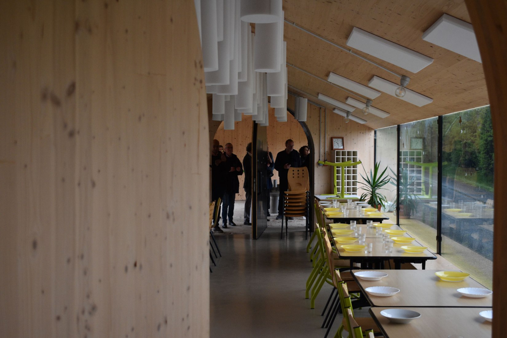 Emerging Architecture Award 2019. School Refectory in Montbrun-Bocage by BAST. Photograph by Jordi García.