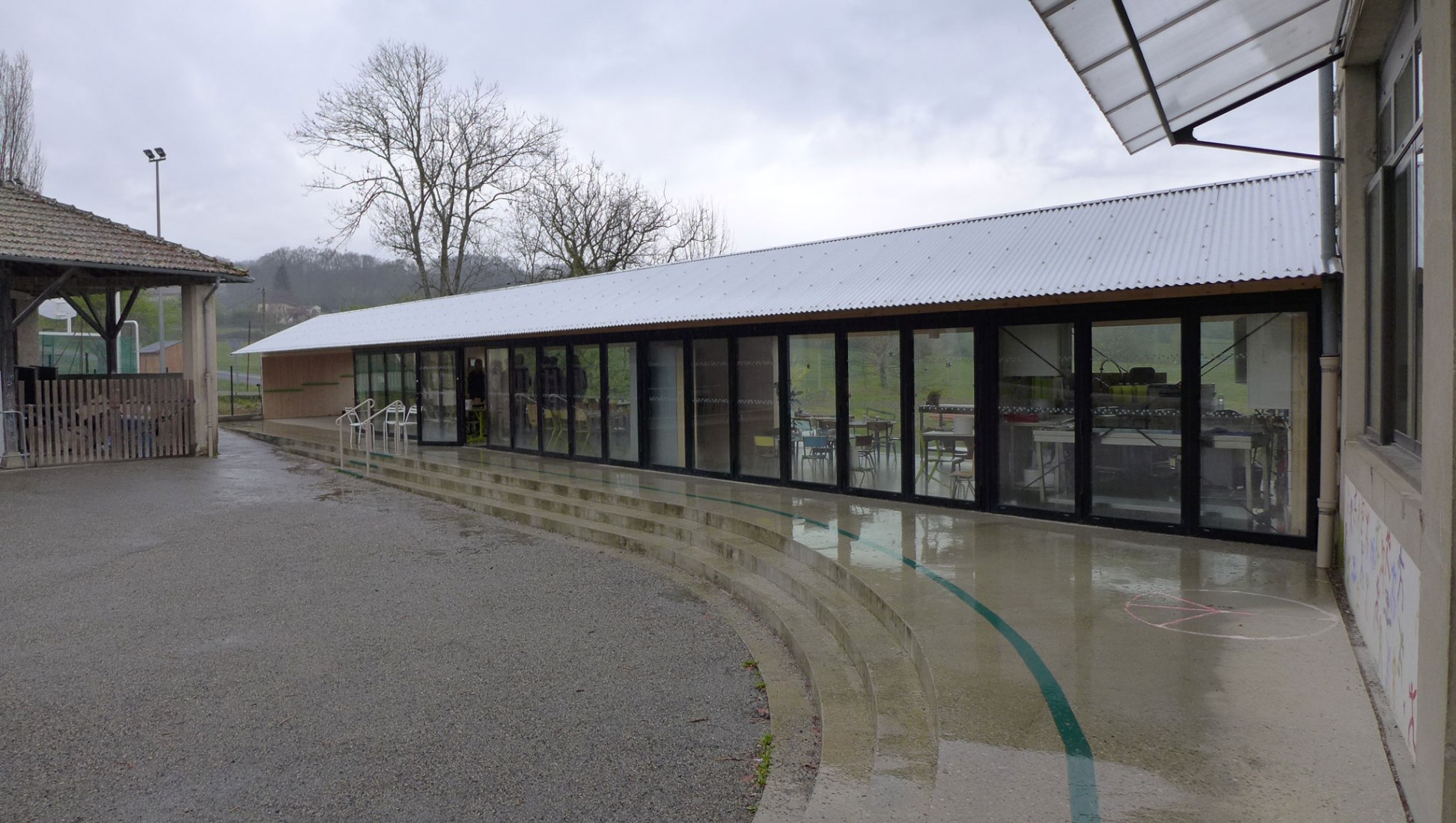 Emerging Architecture Award 2019. School Refectory in Montbrun-Bocage by BAST. Photograph by Jordi García.