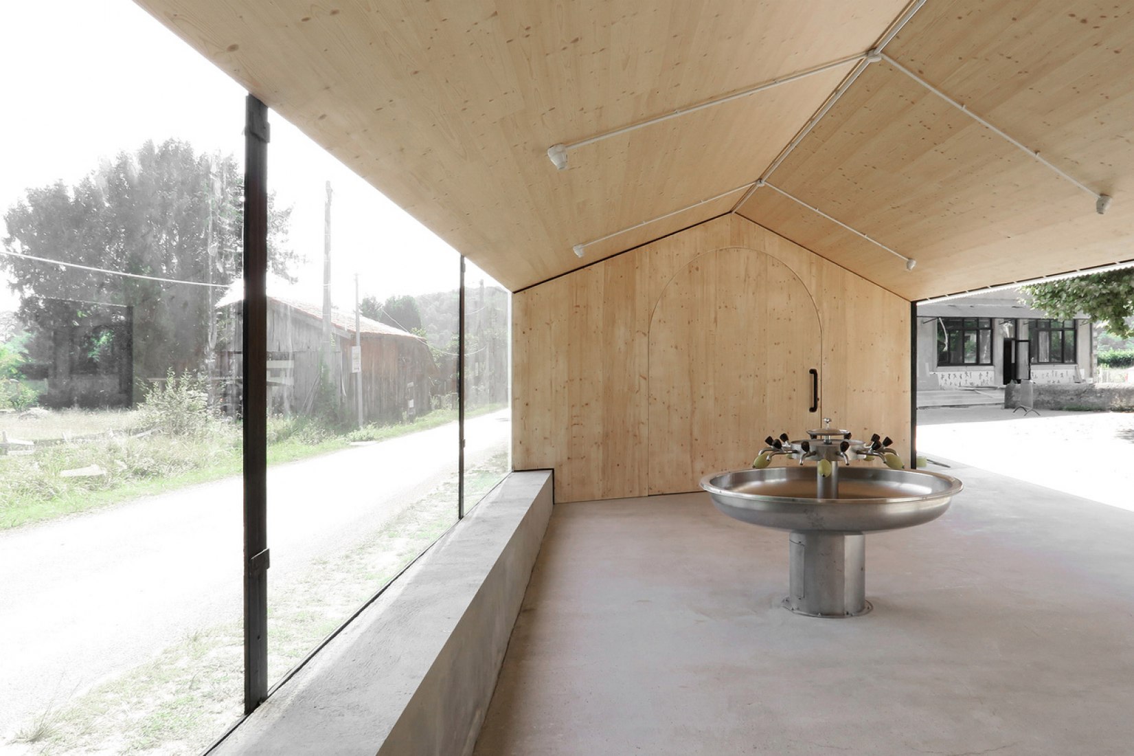 Emerging Architecture Award 2019. School Refectory in Montbrun-Bocage by BAST. Photograph by BAST.