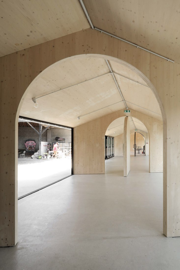 Emerging Architecture Award 2019. School Refectory in Montbrun-Bocage by BAST. Photograph by BAST.