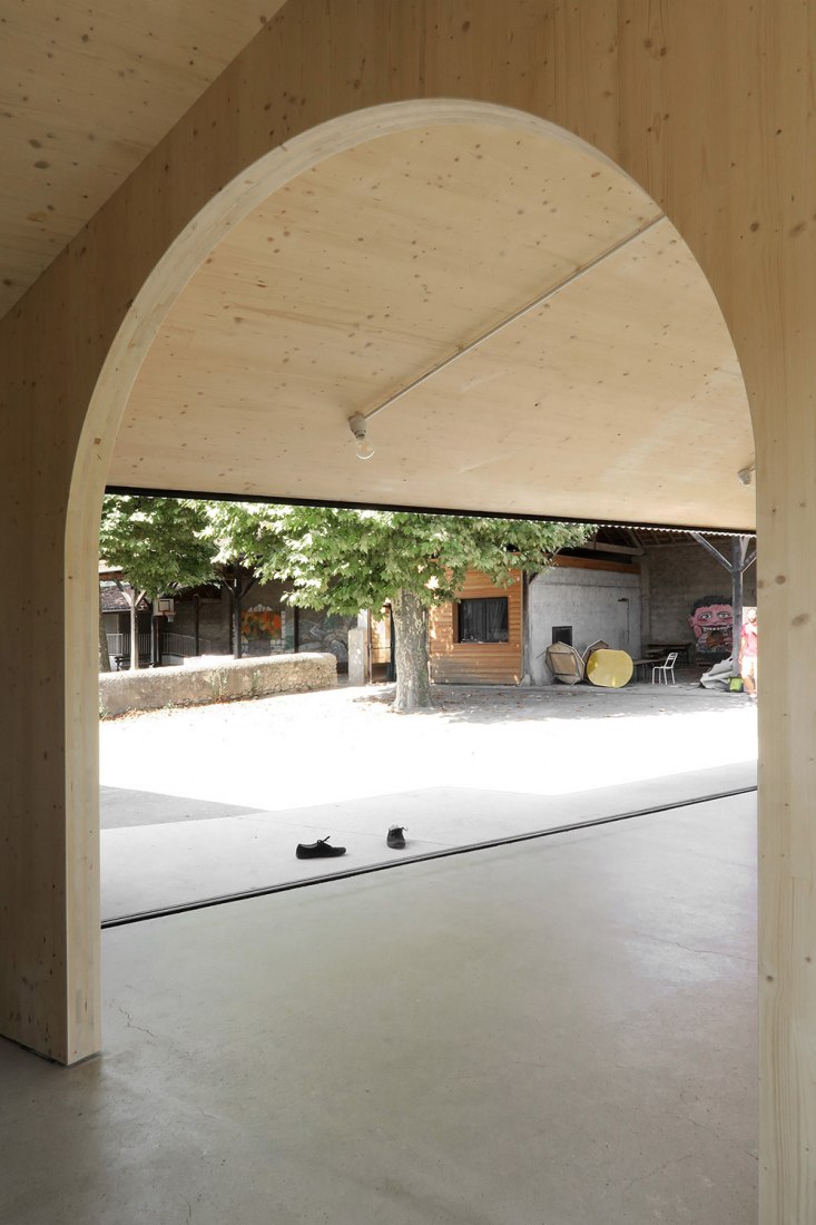 Emerging Architecture Award 2019. School Refectory in Montbrun-Bocage by BAST. Photograph by BAST.