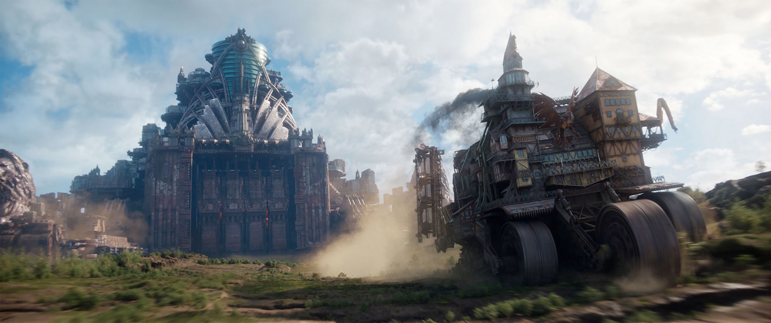 Frames from the movie Mortal Engines 2018