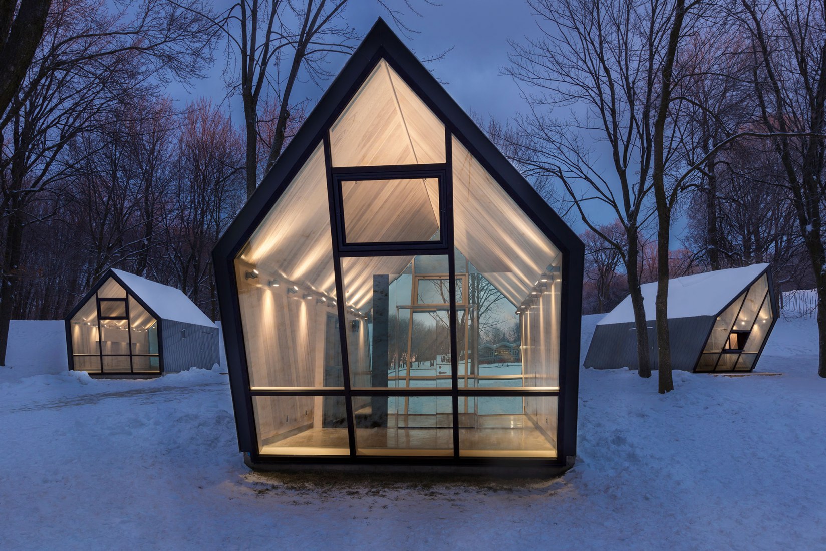 Kioscos de Mount-Royal por Atelier Urban Face. Fotografía © Fany Ducharme 