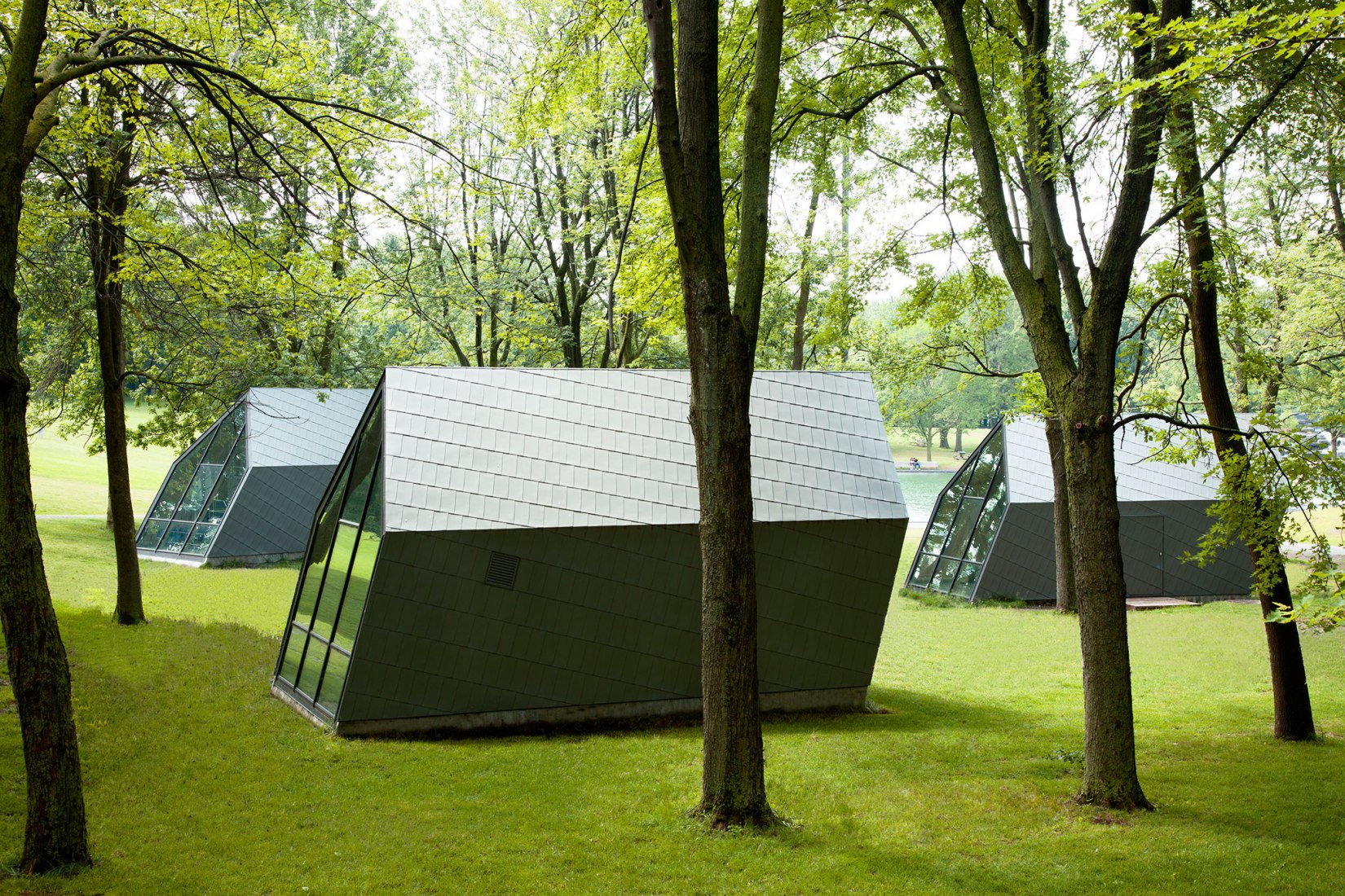 Kioscos de Mount-Royal por Atelier Urban Face. Fotografía © Fany Ducharme 