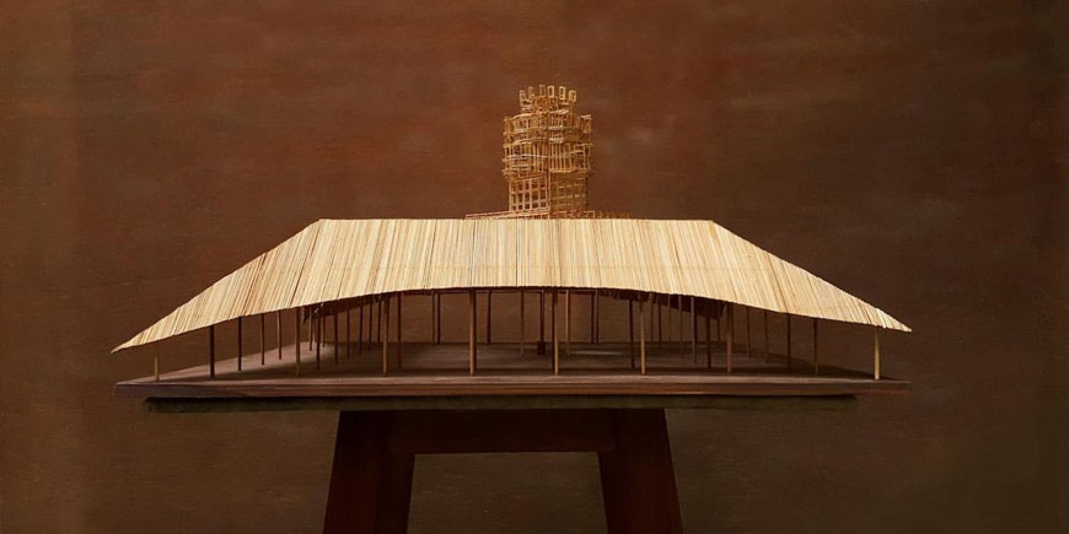 Maqueta. "MPavilion 2014" en Melbourne por Bijoy Jain de Studio Mumbai. Fotografía por John Gollings