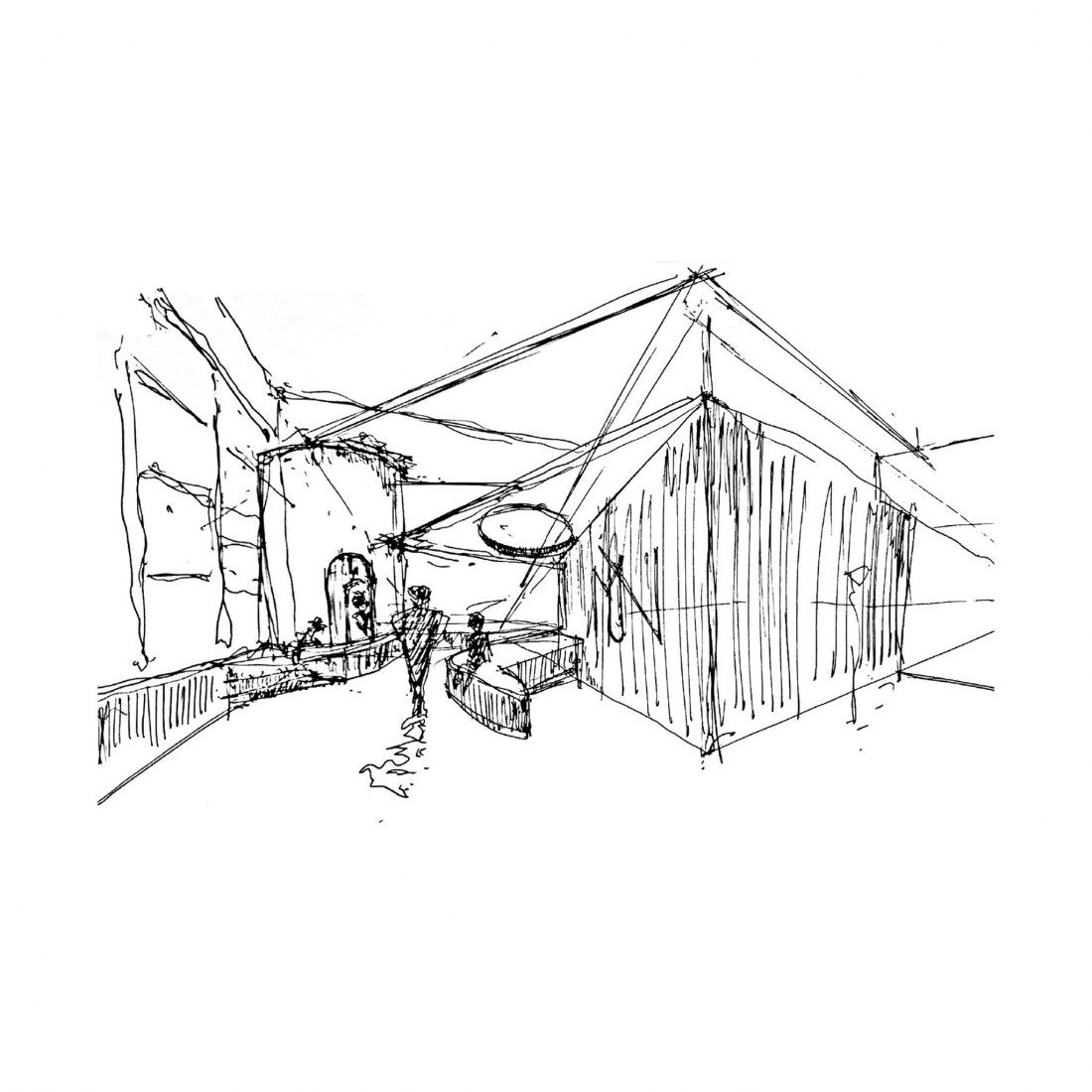 Drawing. Mun by Cronotopos Arquitectura.