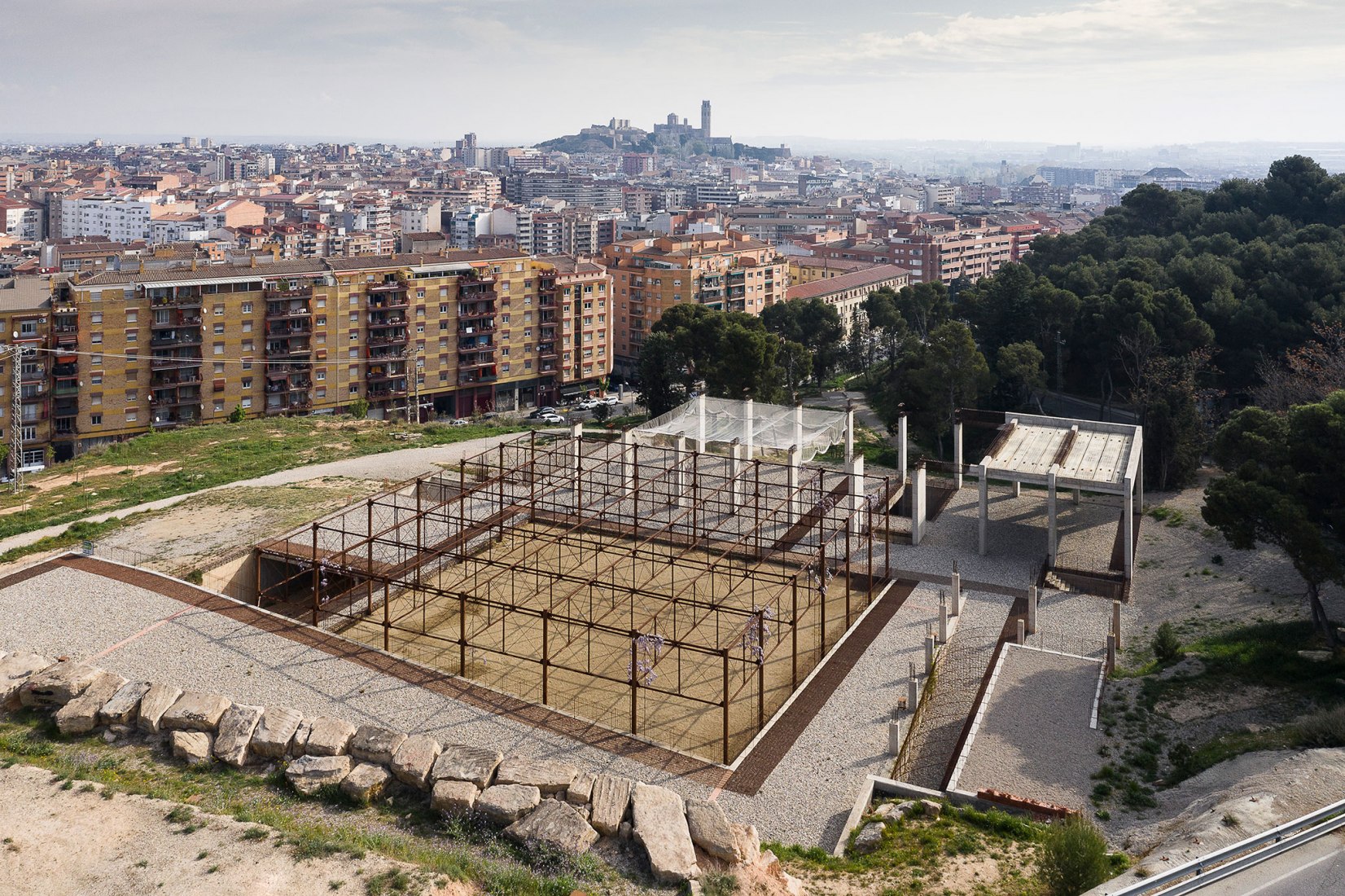 Museo del Clima de Lleida por Toni Gironès. Imagen cortesía de Estudi d’Arquitectura Toni Gironès