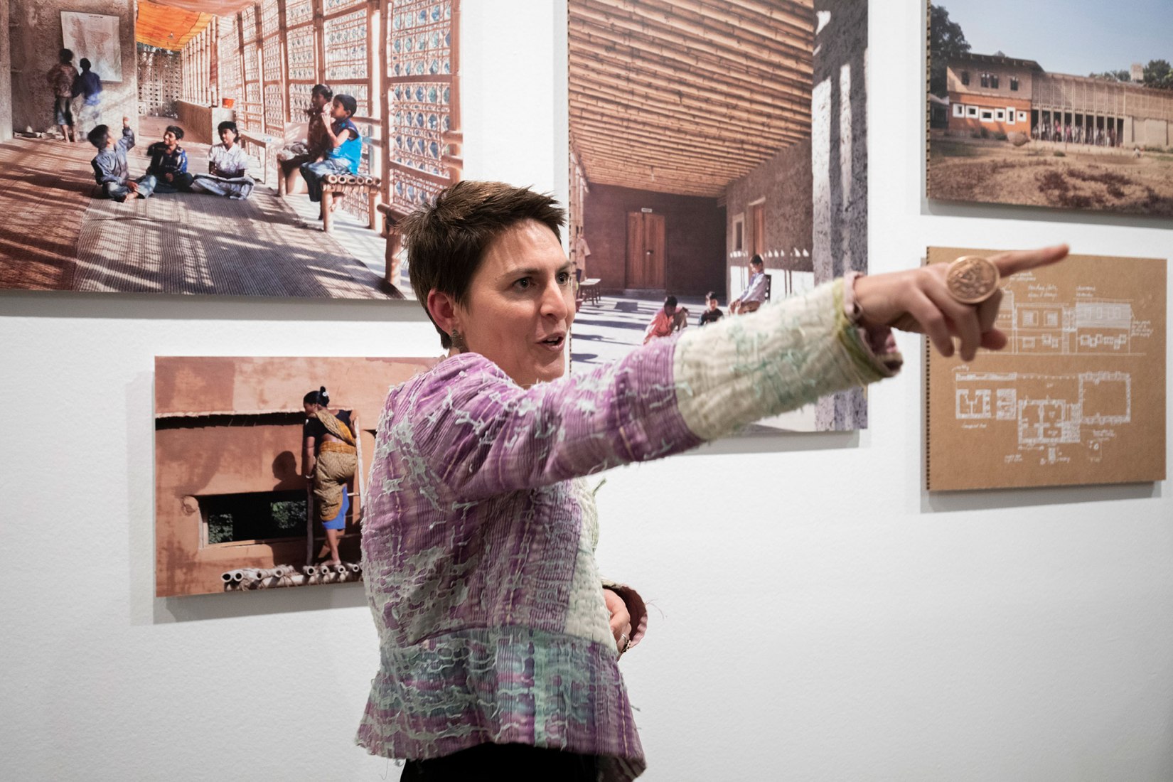 El Museo ICO presenta «Anna Heringer. La belleza esencial». Fotografía por César González.