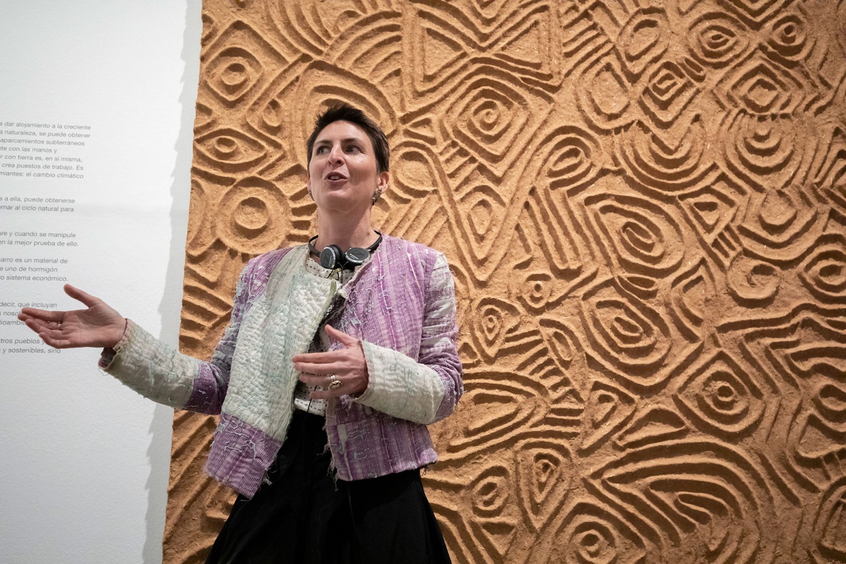 El Museo ICO presenta «Anna Heringer. La belleza esencial». Fotografía por César González.