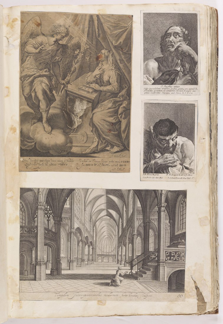 Album of prints as models for artistic learning, collected by Juan Clemente Brignardelli Various Authors (engraver) 16th-18th centuries Madrid, Museo Nacional del Prado 
