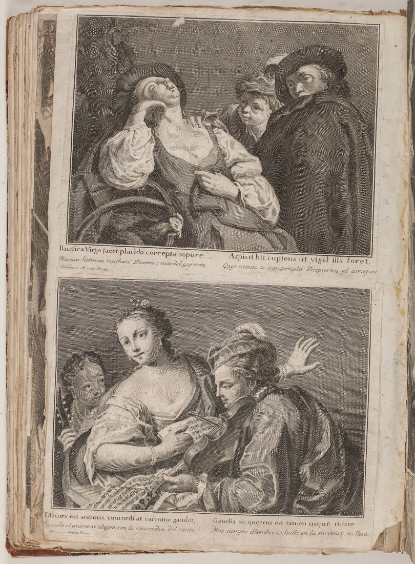 Album of prints as models for artistic learning, collected by Juan Clemente Brignardelli Various Authors (engraver) 16th-18th centuries Madrid, Museo Nacional del Prado 