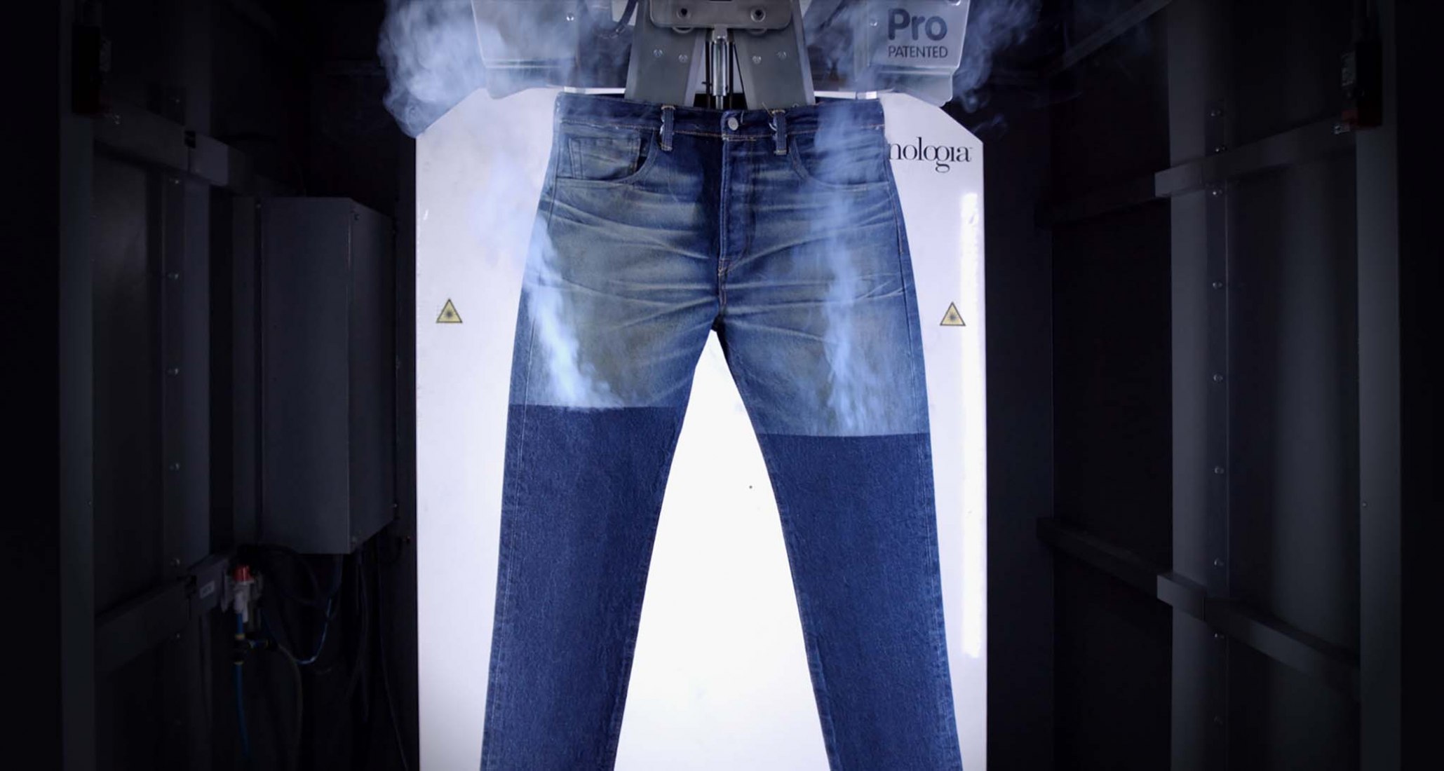 Tecnología. Jeans por Jeanología. Imagen cortesía de Jeanología