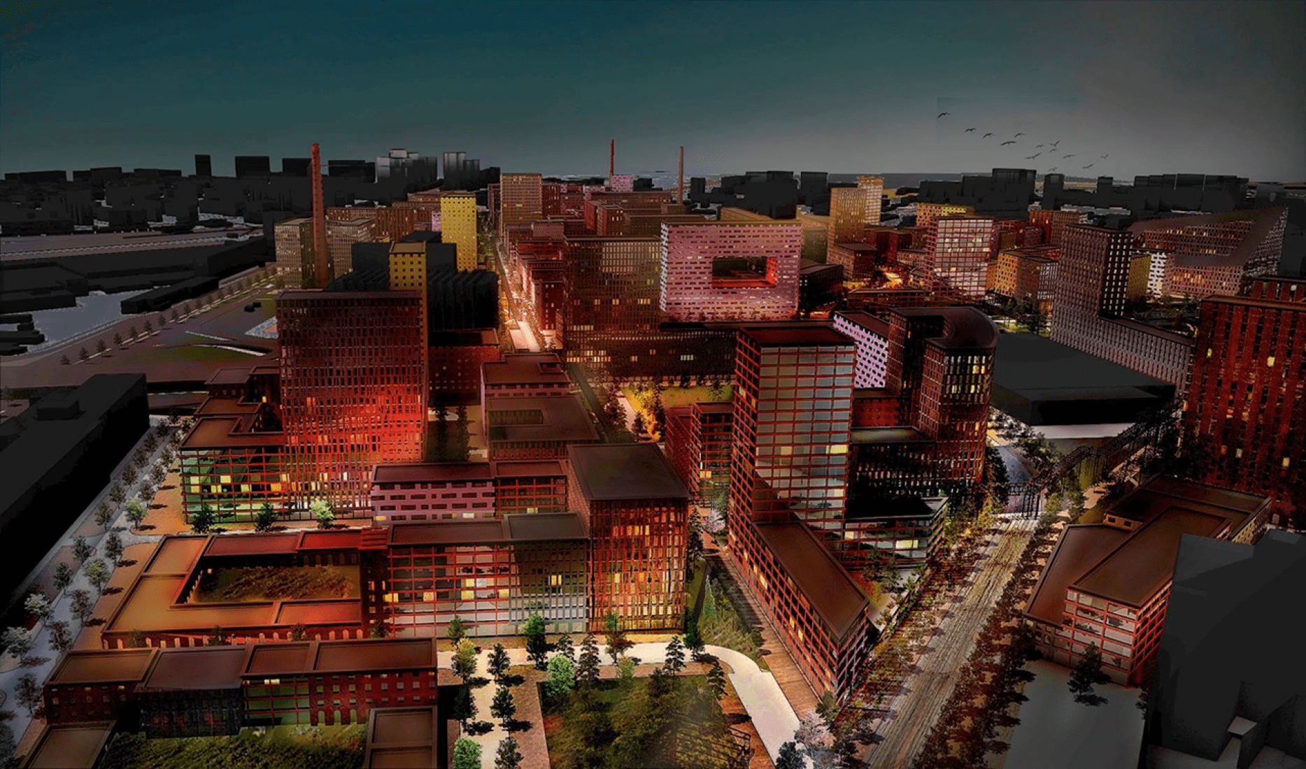 Visualización. SERP & MOLOT FACTORY por MVRDV. Imagen Cortesía de MVRDV.