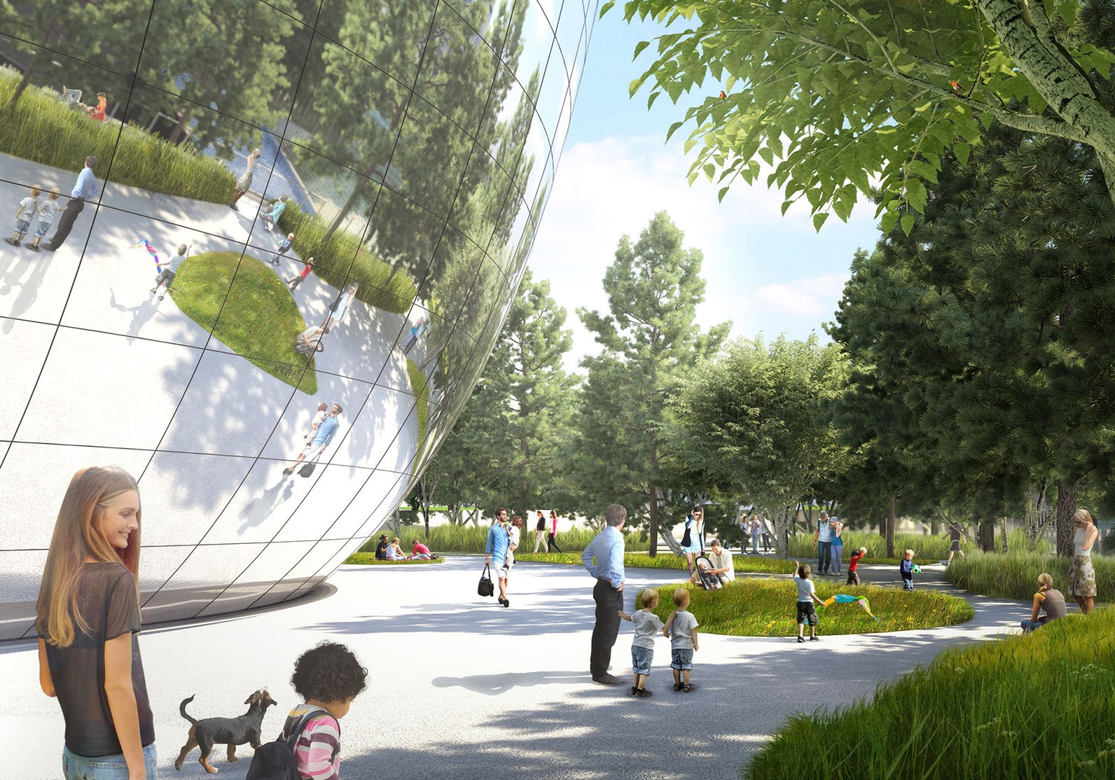 Visualización Depósito de Arte Público del Museo Boijmans Van Beuningen por MVRDV