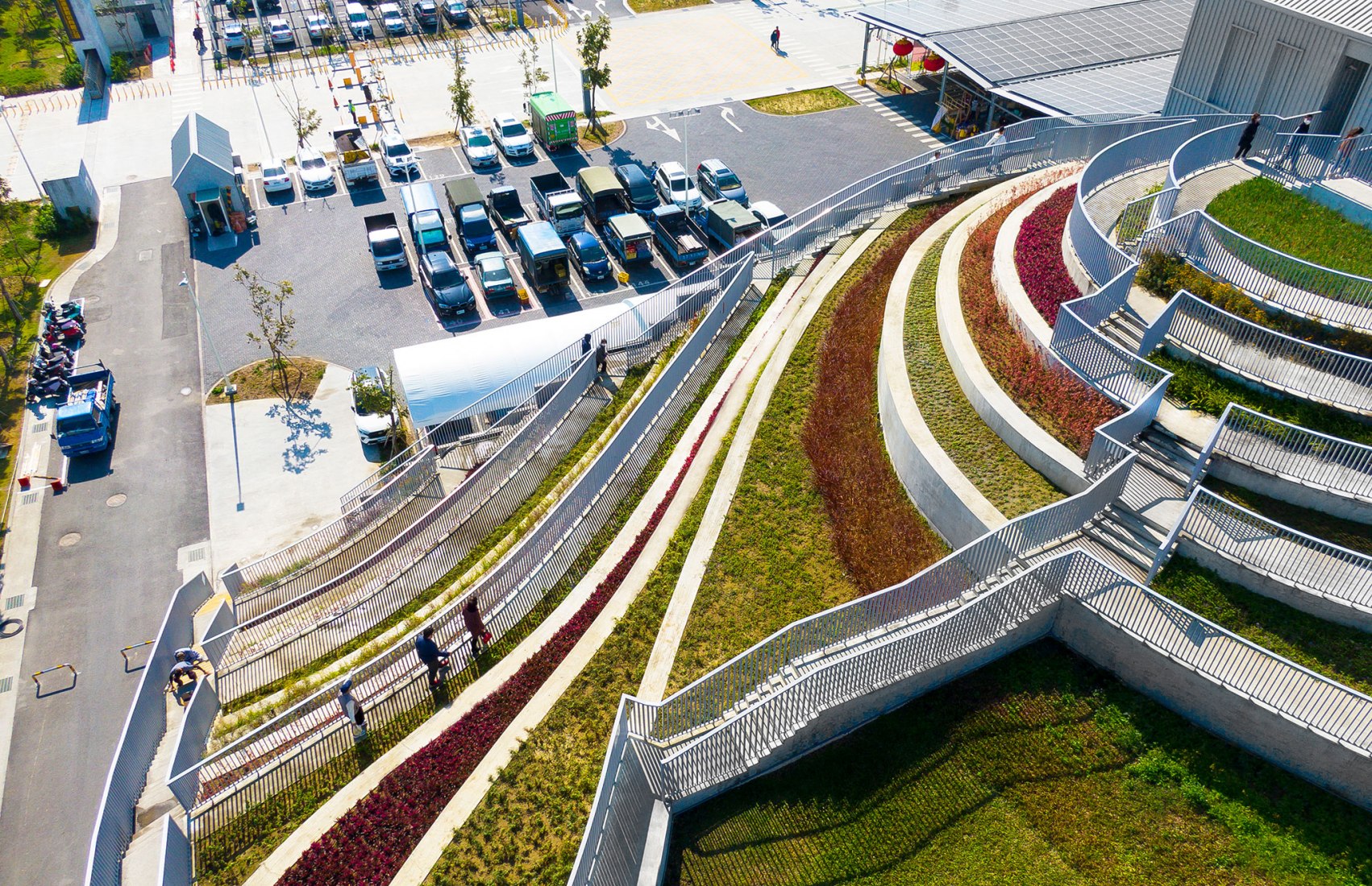 Mercado de Tainan por MVRDV. Fotografía por Shephotoerd.