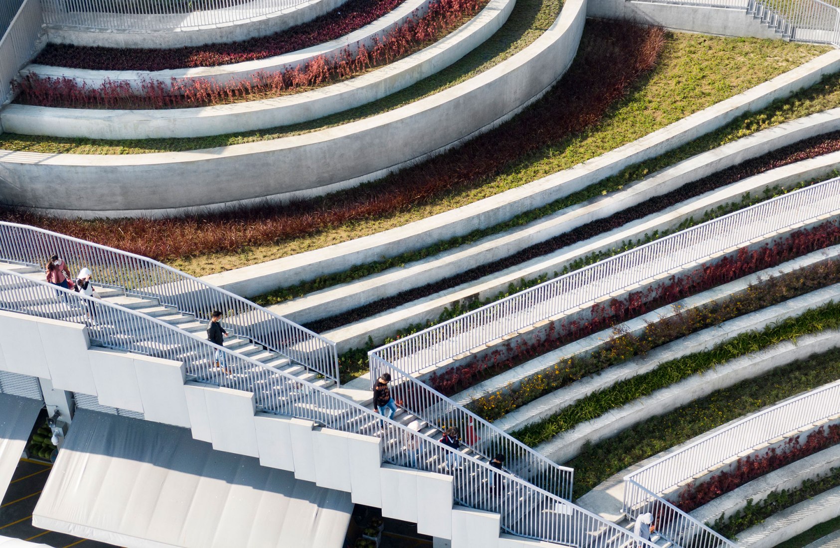 Mercado de Tainan por MVRDV. Fotografía por Shephotoerd.