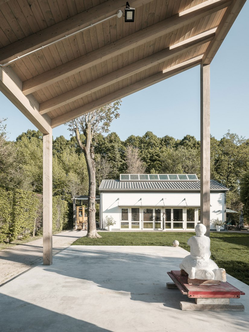 SAGM – Sculpture Atelier Galliani Montecchio por Natoffice. Fotografía por Filippo Poli Photography.