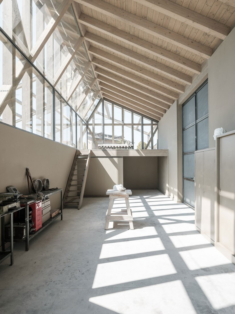 SAGM – Sculpture Atelier Galliani Montecchio por Natoffice. Fotografía por Filippo Poli Photography.