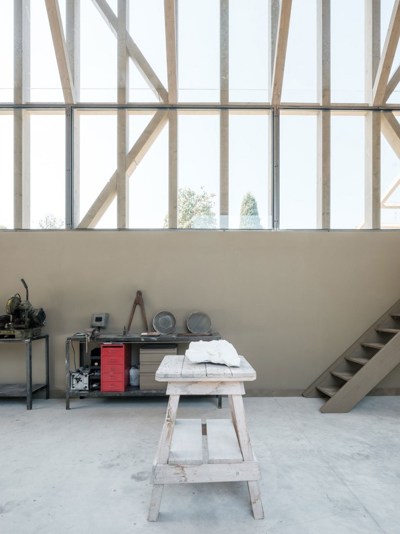 SAGM – Sculpture Atelier Galliani Montecchio por Natoffice. Fotografía por Filippo Poli Photography.