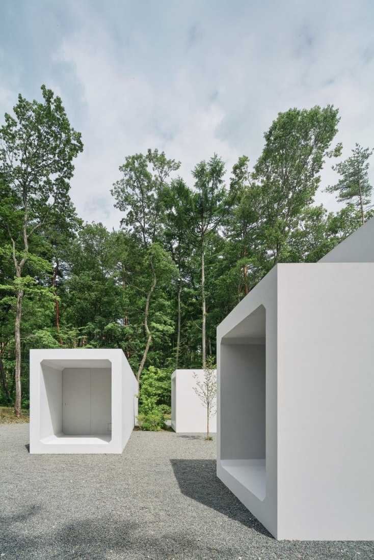 Culvert Guesthouse by Nendo. Photograph by Daici Ano