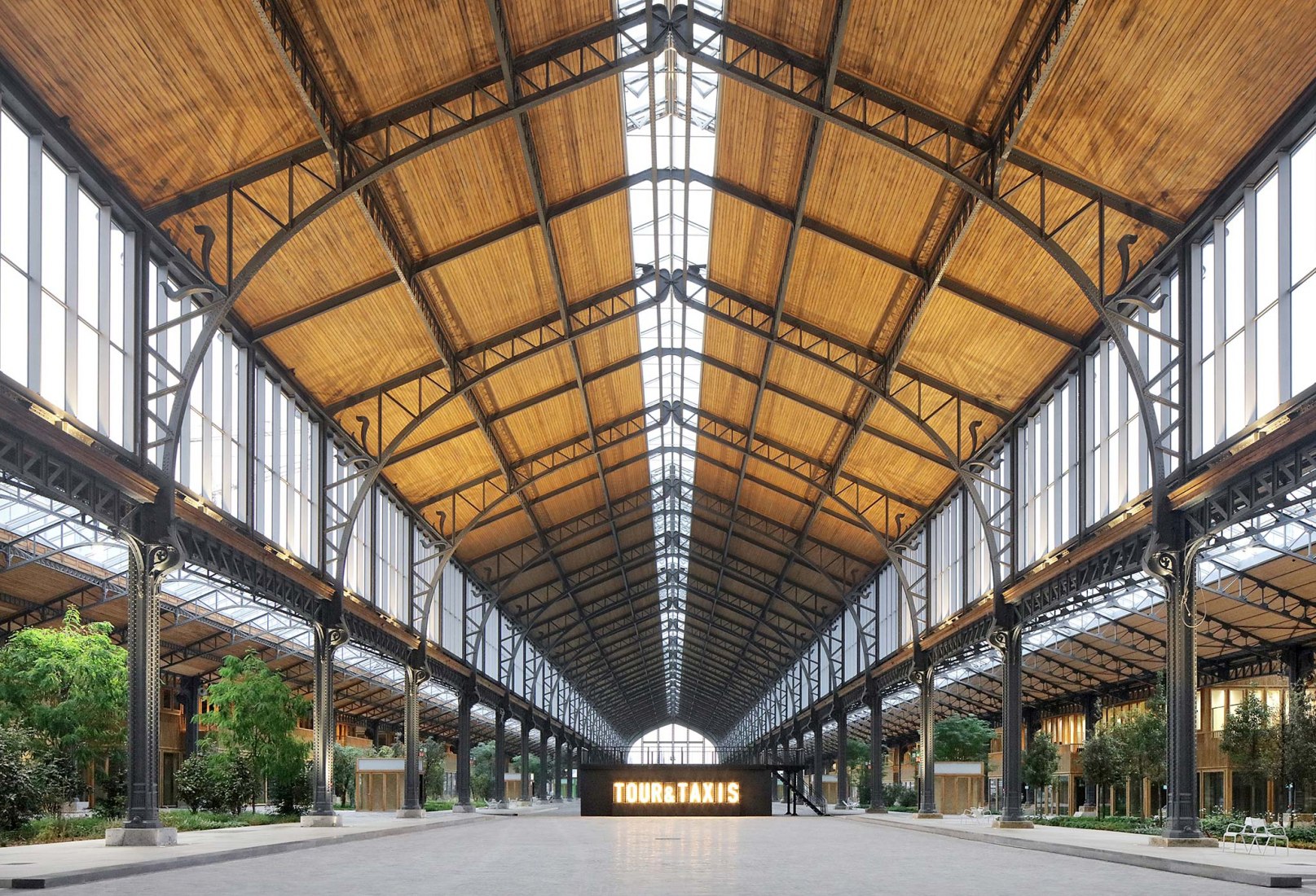 Gare Maritime by Neutelings Riedijk Architects and Bureau Bouwtechniek. Photograph by Filip Dujardin
