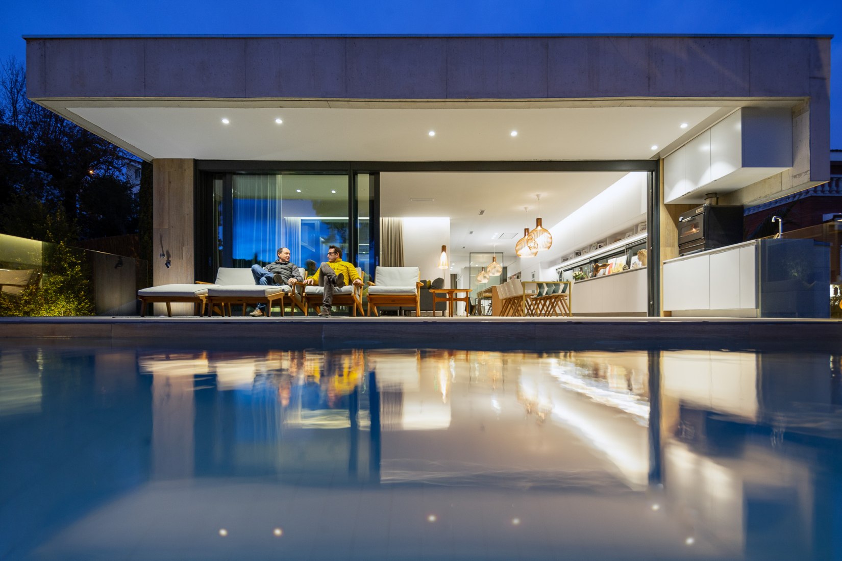 Eucaliptus House by Nexe Arquitectura. Photograph by Simón García