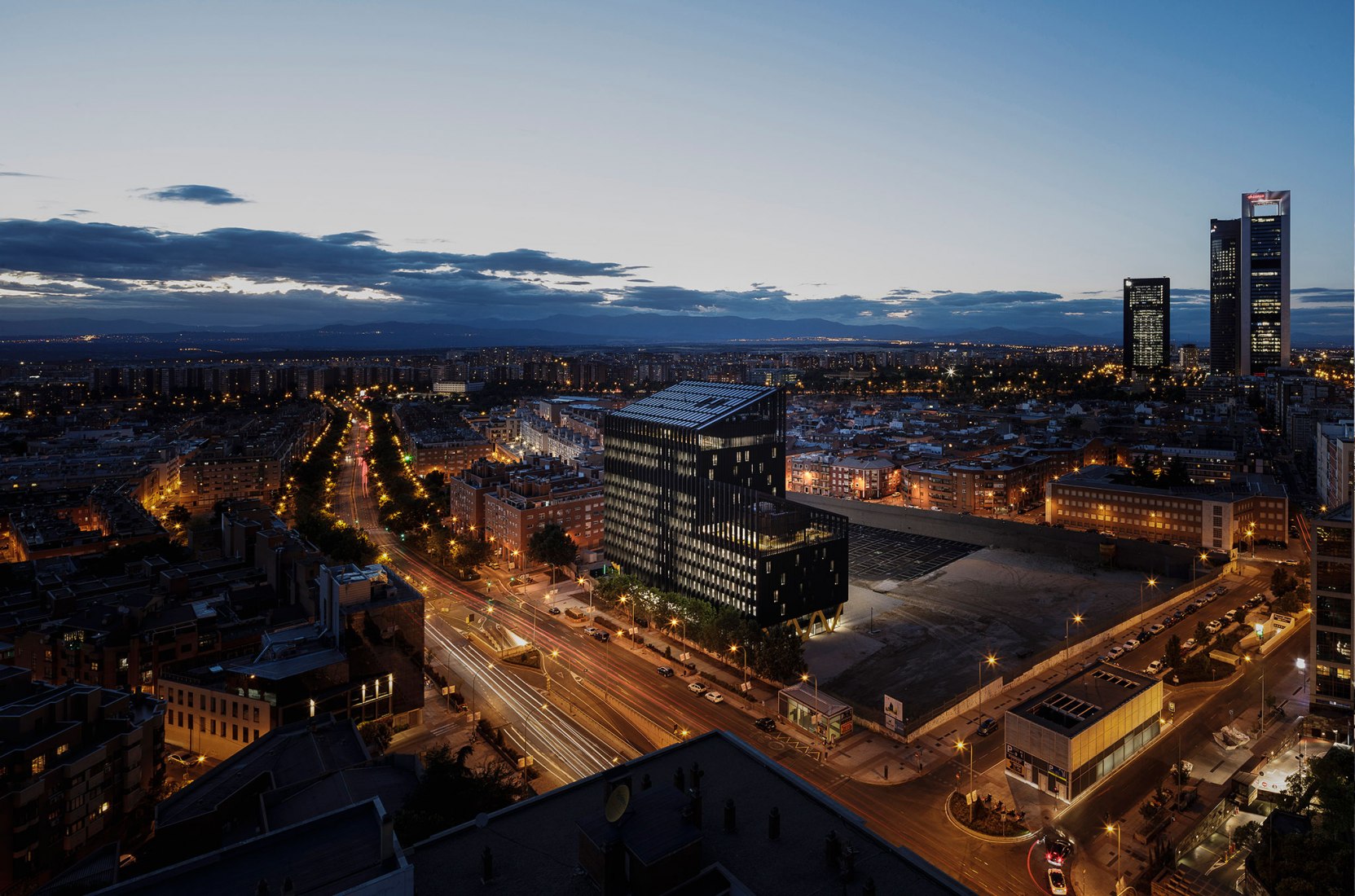 Centro Integral del Transporte de Metro de Madrid por Nexo + Gutiérrez-delaFuente + Perea. Fotografía por Fernando Alda.