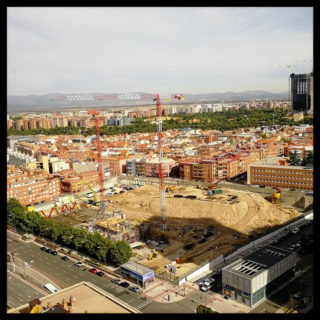Proceso de construcción. Centro Integral del Transporte de Metro de Madrid por Nexo + Gutiérrez-delaFuente + Perea. Imagen cortesía de Nexo + Gutiérrez-delaFuente + Perea.
